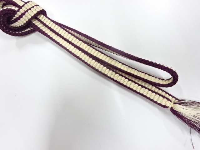 SILK Hand Braided Obijime